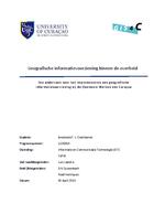 Geografische informatievoorziening binnen de overheid : een onderzoek naar het implementeren van geografische informatievoorziening bij de Openbare Werken van Curaçao